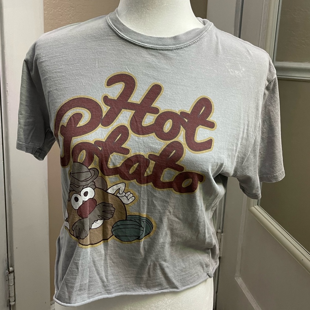 Hot potato cropped t-shirt